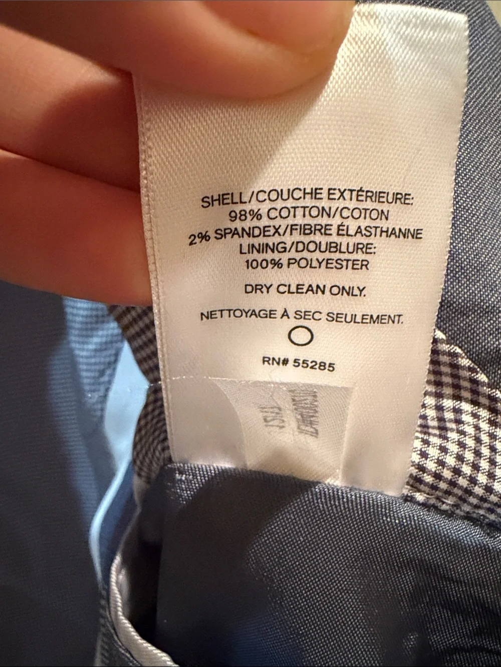 Express Light Blue Men's Two-Piece Suit Jacket & Pants
